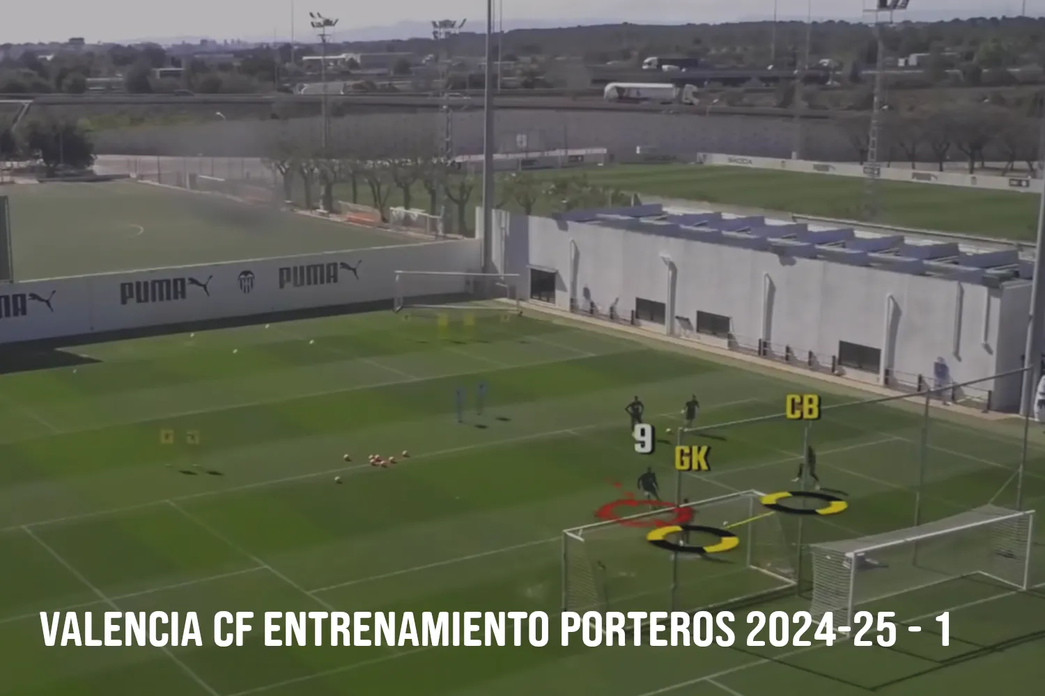 Valencia CF Entrenamiento Porteros 2024-25